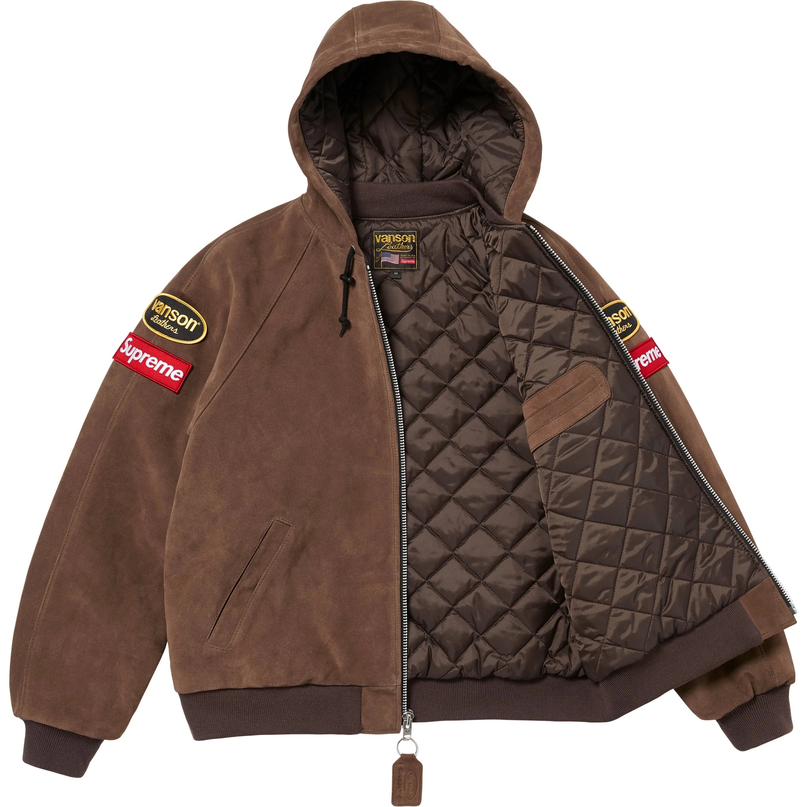 Supreme®/Vanson Leathers® Hooded Work Jacket view 4